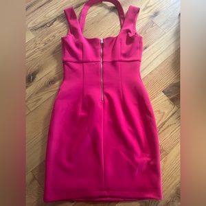 Guess hot pink dress!
